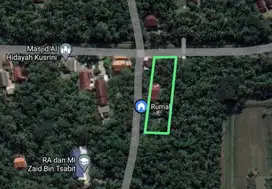 Jual Tanah dan Bangunan SHM LT1150m2 LB120m2 4KT 2KM Harga Nego (WA)