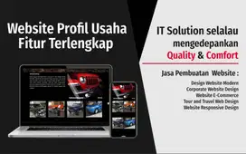 Pembuatan Website Profil Usaha Profesional dan Modern