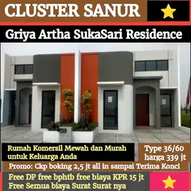 Rumah Masa dpn Mu ada di Griya Artha SukaSari Residence