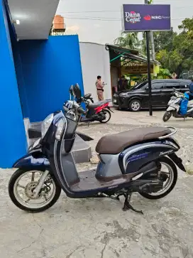 Honda Scoopy 2017 Alarm Remote Biru Navy
