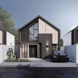 Rumah murah Deket stasiun Depok lama .akses ke jalan raya 250 meter