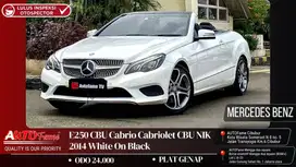 ODO 24RB Mercedes Benz E250 CBU Cabrio Cabriolet 2014