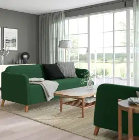 NEW SOFA COVER IKEA KURSI LINANAS CANVAS 3 seat seater
kanvas tebal