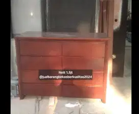 Lemari brown serbaguna bagus