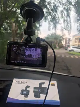 dashcam dual lens lensa full hd 1080