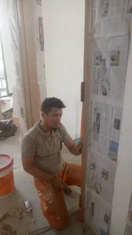 Jasa renovasi rumah, jasa cat duco, melamine, plistur