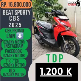 BEAT SPORTY CBS 2025 SECOND BERKUALITAS DP PROMO