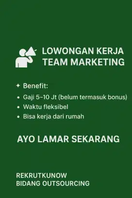 DI BUTUHKAN SEGERA!!