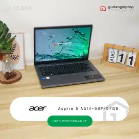 ACER Aspire 5 A514-56P-57Q8
INTEL Core i5 - 1335U 8/512