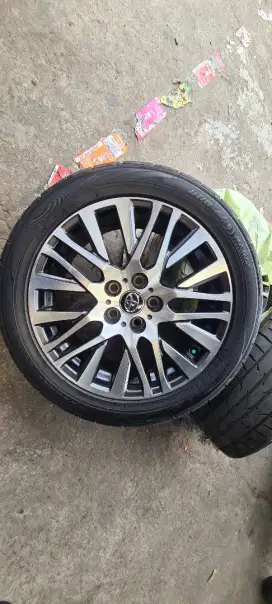 Jual velg ori Alphard 18