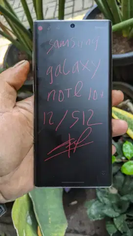 Samsung galaxy note 10 plus Ram 12/512 sein Indonesia