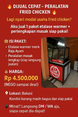 WARMER DAN ETALASE CHICKEN