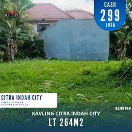 Kavling Citra Indah City Luas Tanah 264 Harga Murah 3435FIE
