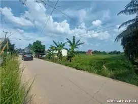 Tanah Palembang SHM Tepi Jalan Utama Mataram 1 Tl. Jambe