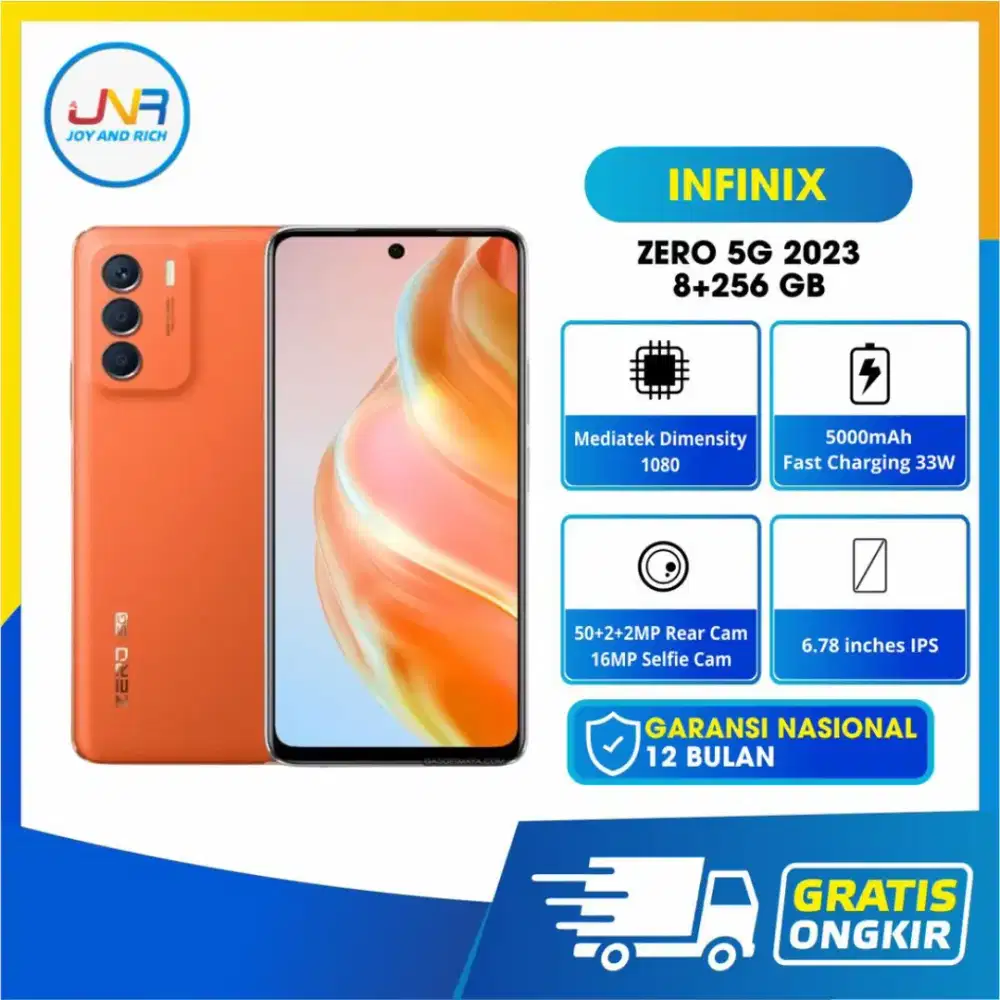 Infinix Zero 5G ram 8gb 256GB baru segel IMEI ok garansi resmi 1 tahun
