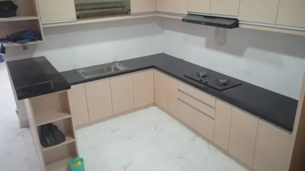 Top meja marmer granit impor