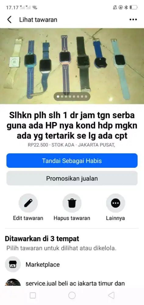Slhkn plh slh 1 dr jam tgn yg ada HP nya kond hdp murah sj cpt dpt yah