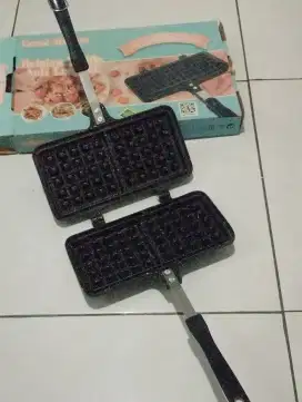 Cetakan wafle manual