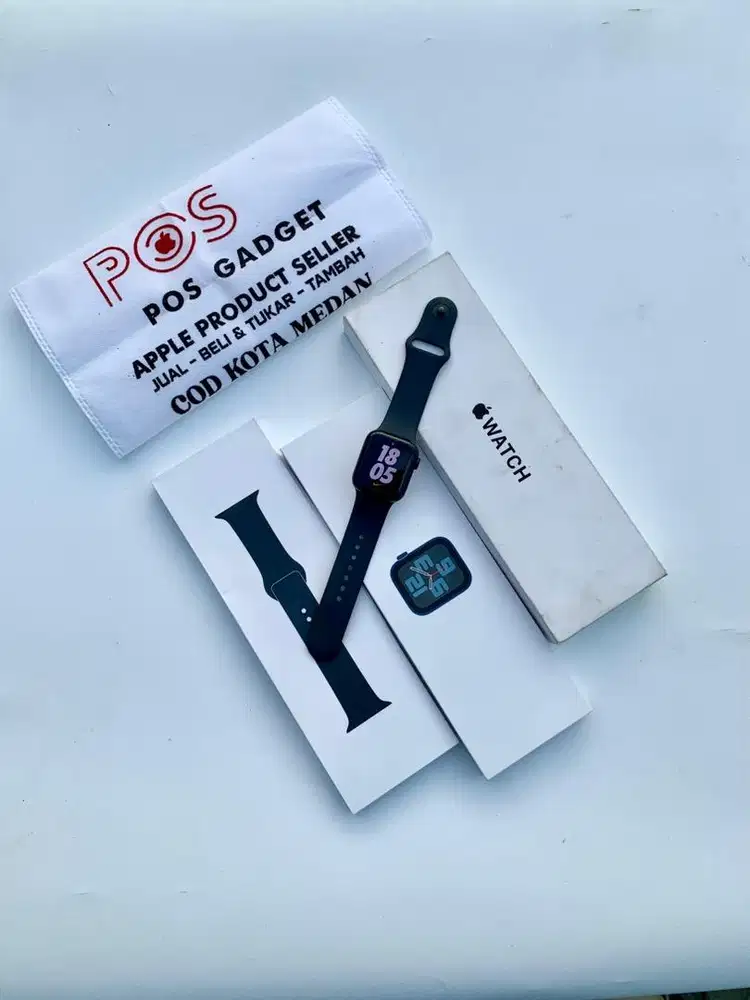 apple watch SE 2 40MM, Black Garansi iBox