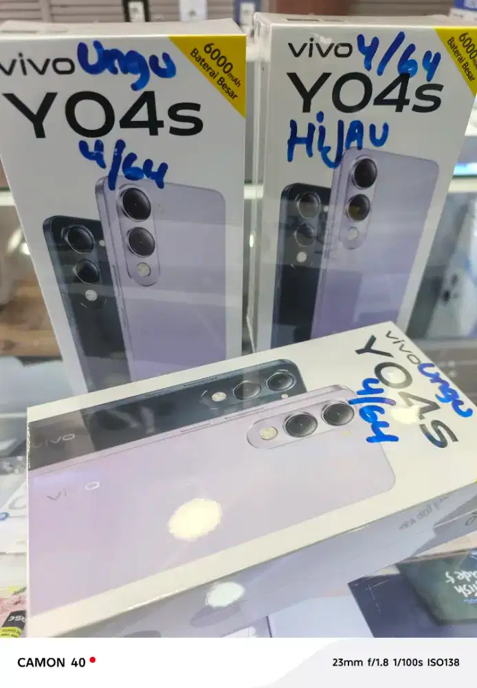 Vivo Y04s 4+4/64 new