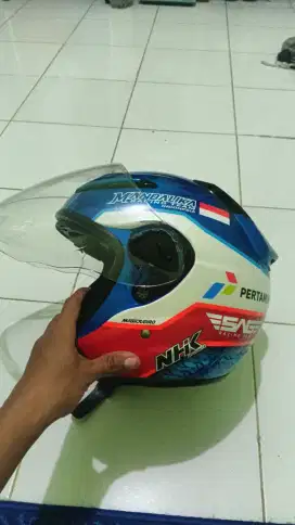 NHK R6 no double visor