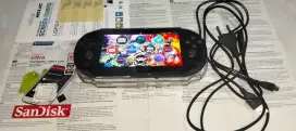 PS Vita Slim Mulus Black Fullgames PSP PSVita Nintendo Klasik
