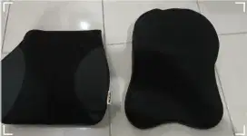 Mobeo Bantal Mobil Sandaran Leher + Punggung Memory Foam