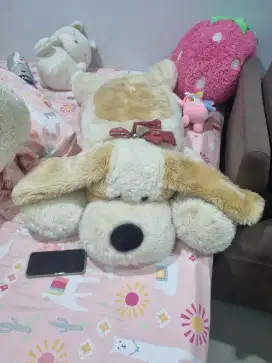 Boneka anjing tidur besar 150 cm