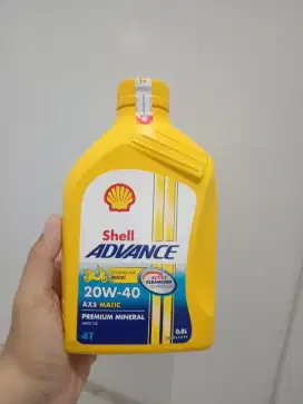 Oli motor shell advance