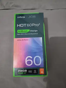 Handphone Infinix Hot 60 Pro Plus Violet 8/256 New Segel (Nego)