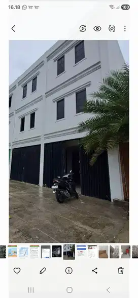 Bismillah Disewakan Ruko 3lantai di Jl.Sumatra -Rawalele Bintaro