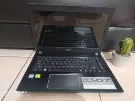 Acer aspire E5-476/core i7-8550u/Ram8/ssd 256gb nvme/VGA Nvidia mx150