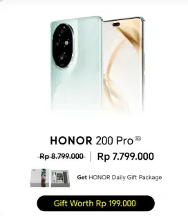 Honor 200 pro ram 12gb rom 512gb Snapdragon 8 gen 3