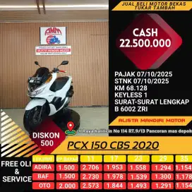 PCX 150 CBS TH 2020 KREDIT DP 1JTAN PLAT DDPOK