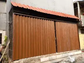 Folding gate kusen aluminium rolling door dll