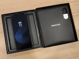 Samsung Fold 6 256 Gb Black Carbon langka warna ekslusif resmi SEIN