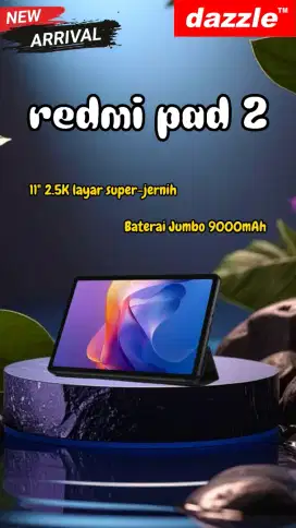 REDMI PAD 2 4/128 PROMO TABLET TERMURAH DIJOGJA