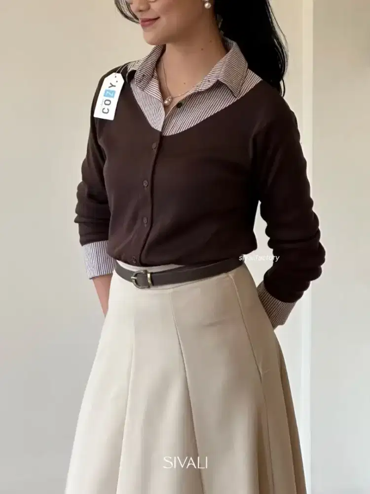 SIVALI Yuki Stripe Collar