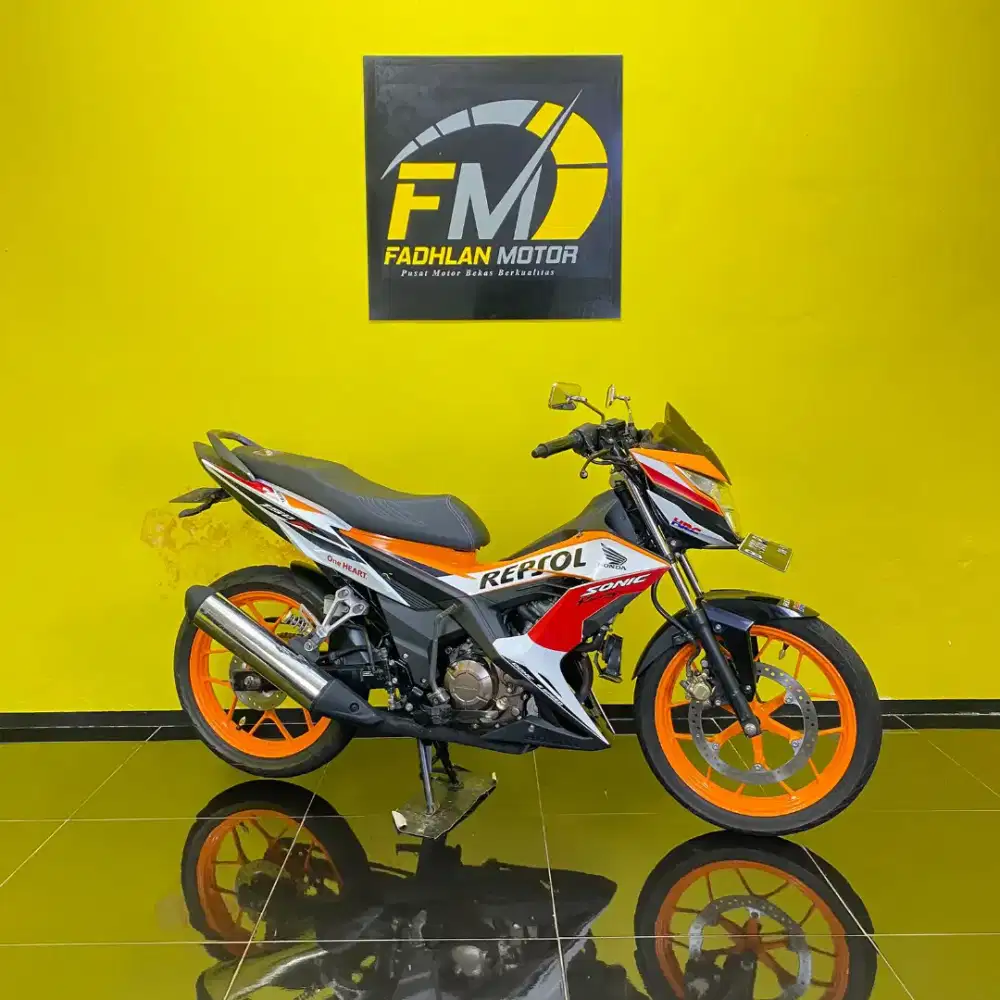 Honda Sonic 2016 plat DKI pusat km low full orisinil