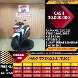 HONDA VARIO 150 TH 2021 PLAT DEPOK KREDIT DP 1JT