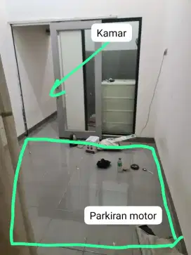 Kamar furnish ac,kulkas,tv android,km dalam.free(listrik, minum, wifi)