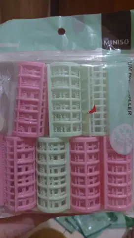 Roll Rambut Miniso 7pcs (4pcs Baru)