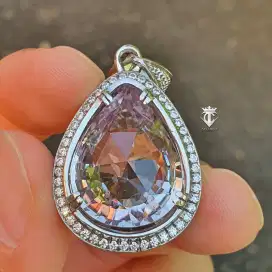 Batu Permata Natural Top Clean Brazillian Amethyst 25.97 Ct MRI Memo