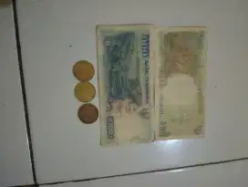 Jual uang kuno kertas dan koin