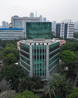 Dijual Gedung 6 Lantai + Basement SHGB di Kebayoran Baru Jaksel