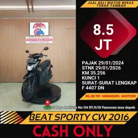 HONDA BEAT CW TH 2016 PLAT F BOGOR