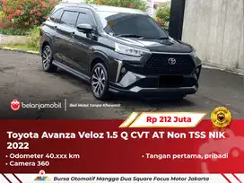 [ GARANSI 1TH ] Toyota Avanza Veloz 1.5 Q CVT AT Non TSS 2022/2023