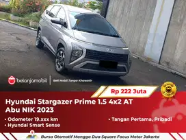 [ LOW KM ] Hyundai Stargazer Prime 1.5 4x2 AT Abu 2023/2024