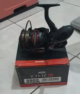 Reel Pancing Maguro 8000 + Tas pancing