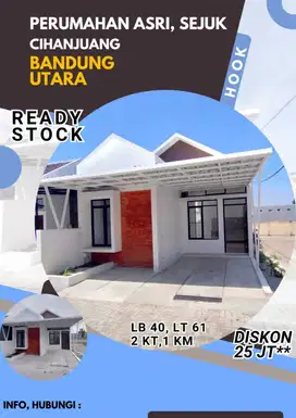 Rumah Murah Desain Oke di Cihanjuang